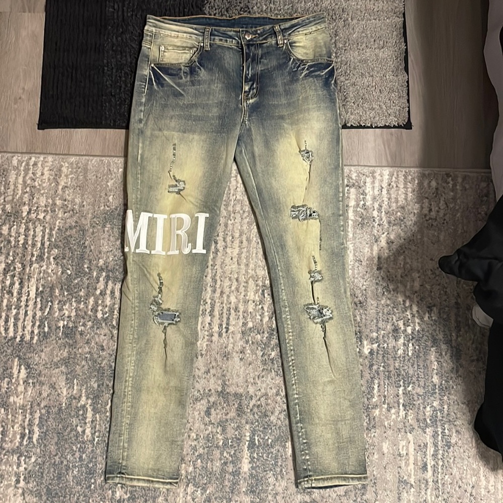 Amiri Designer Jeans Size 34 waist